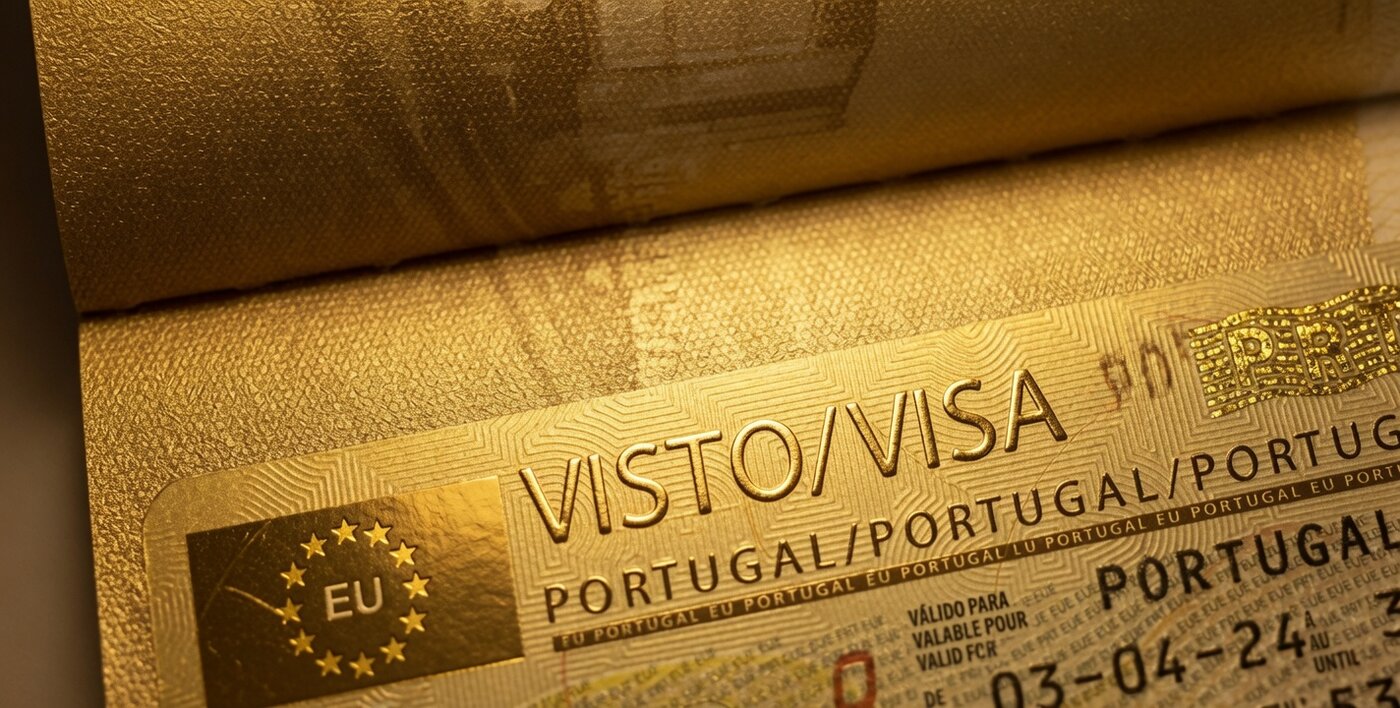 Portuguese visa page